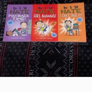 Big NATE books LOT of 3 For Sale!! New Condition!!! Very nice KIDS books